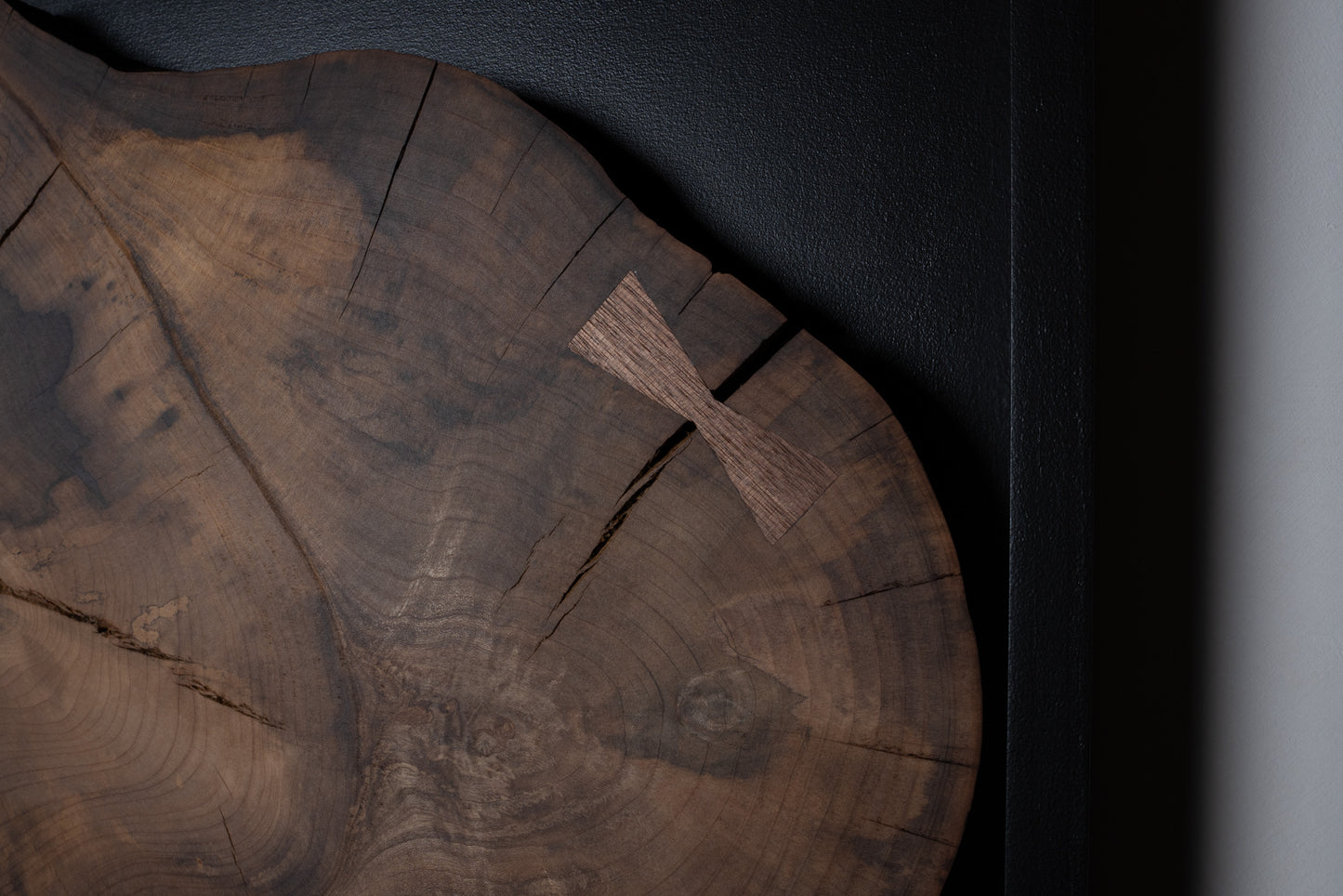 Bookmatched Magnolia Wall Art – Handmade Wood Art Piece