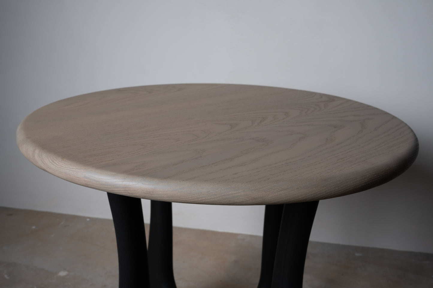Ebonized Ash Side Table - Handmade Modern Side Table