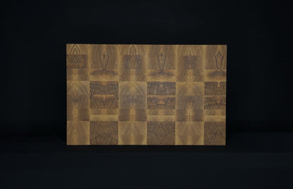 Pattern End Grain Cutting Board