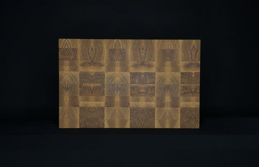 Pattern End Grain Cutting Board