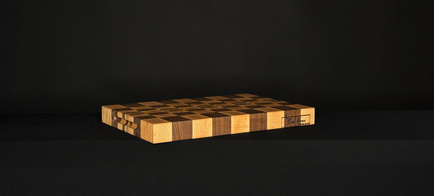 Checker End Grain Cutting Board