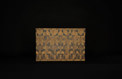 Pattern End Grain Cutting Board