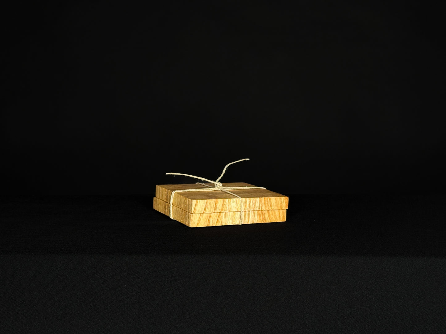 End Grain Ash Coaster Set