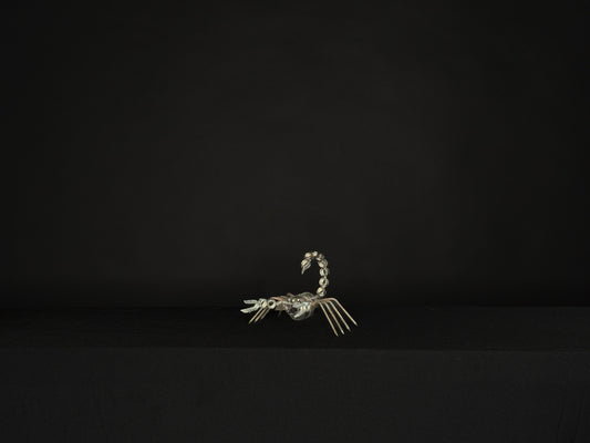 Handcrafted Metal Scorpion Sculpture