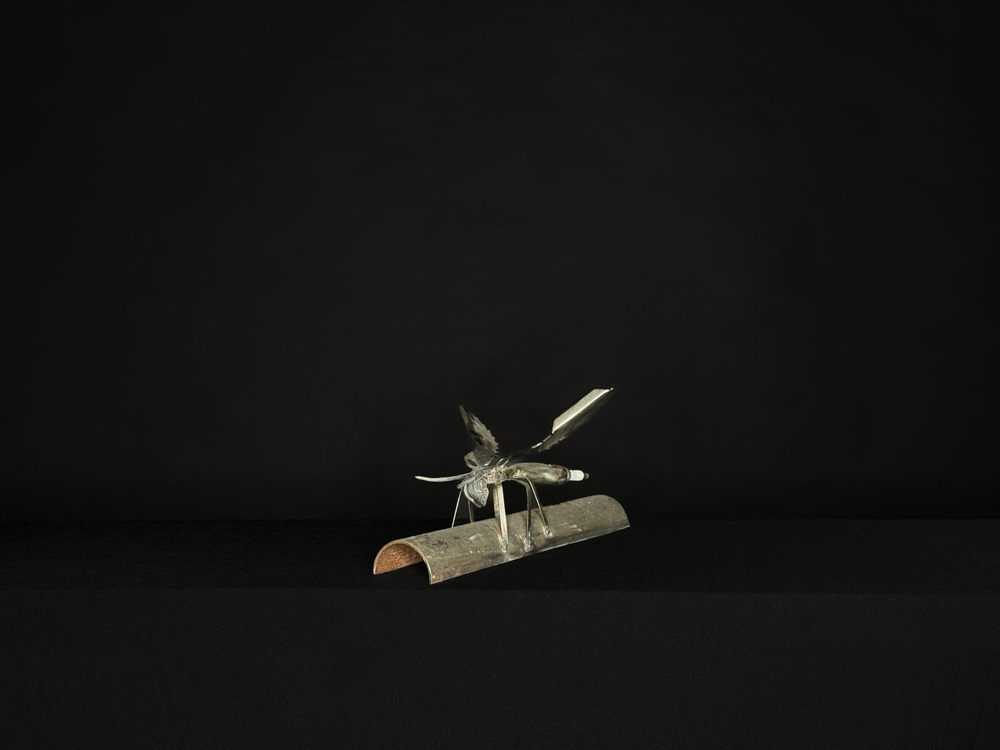 Handcrafted Metal Bug Sculpture