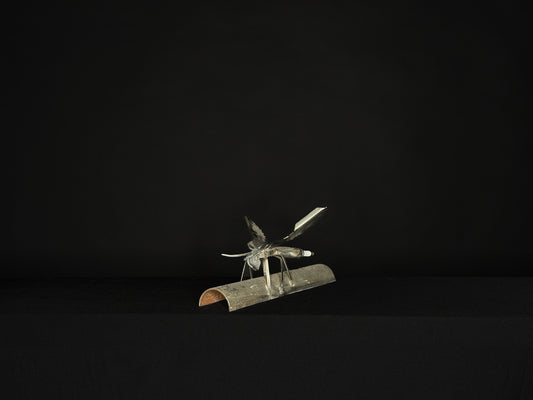 Handcrafted Metal Bug Sculpture